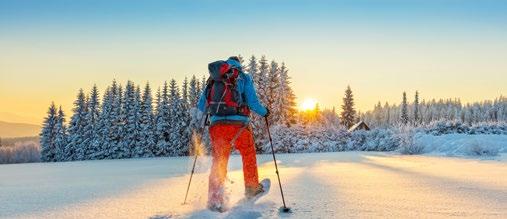 Schneeschuh-Wandern in unberührter Natur Skifahren & Tourengehen, Eis- & Langlaufen,