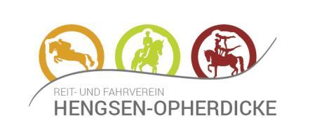 Reit- und Fahrverein Hiermit beantrage ich die Mitgliedschaft im Reit- und Fahrverein Hengsen- Opherdicke e.v. 1.