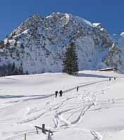Skibergsteigen Die Chiemgauer Berge und ganz besonders der Geigelstein sind beliebte Skitourenberge.