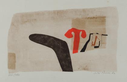 65,5:53 cm. 400. /500. 2296. Fini, Leonor (Frankreich, 1908 1996). Sphinx. Farblithografie, Expl.: E A (épreuve d artiste).
