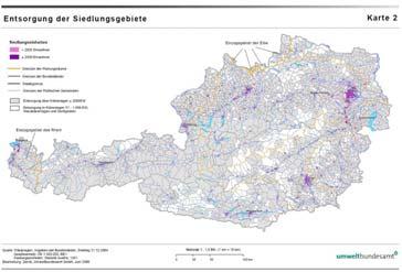 88,9 % Kanalisation und Abwasserreinigungsanlage (BLFUW, 2006a) 11,1 %