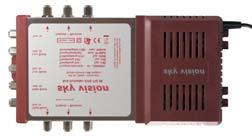 sky vision TQ-Serie Multischalter 5x6 TQ Quad geeignet + terrestrischem Verstärker Ausgänge: 6 Eingänge 5 Anschlußdämpfung Terrestrik 5... 862: -3dB Anschlußverstärkung SAT-ZF 950.