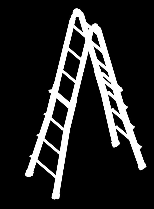 illustrated) All-purpose ladder, 3-part