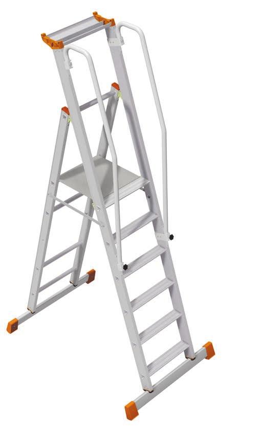 8.2 Ladder types Platform ladder 8.