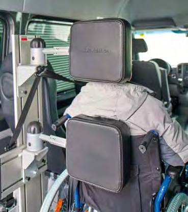 EasyLeg-Sitzfuss kann der Safetrans TM überall im Fahrzeug schnell und einfach eingesetzt werden MAXIMAL GEPRÜFTE SICHERHEIT