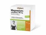 * * Magnesium trägt zu einem normalen Energiestoffwechsel und einer normalen