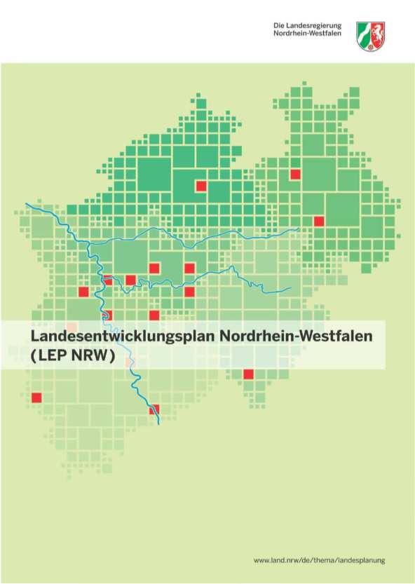 Landesentwicklungsplan Landesentwicklungsplan Nordrhein-Westfalen (LEP NRW) 37 Der so ermittelte Bedarf an Wohneinheiten wird anhand siedlungsstrukturtypischer Dichten (brutto einschließlich