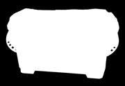 10 Liter, schwarz, mit schwarzem Griff, Rollenaufsatz, Fliesenwaschbrett (14 x 28 cm) mit ca.