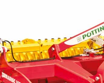 Stabil und flexibel Perfekter Anbau an jeden Traktor Der TERRADISC Anbaubock bietet mehrere Möglichkeiten zum