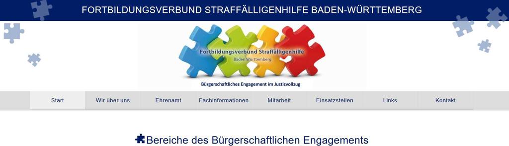Der Fortbildungsverbund Straffälligenhilfe Baden-Württemberg im neuen Design Der Fortbildungsverbund Straffälligenhilfe Baden-Württemberg präsentiert sich im neuen Design.