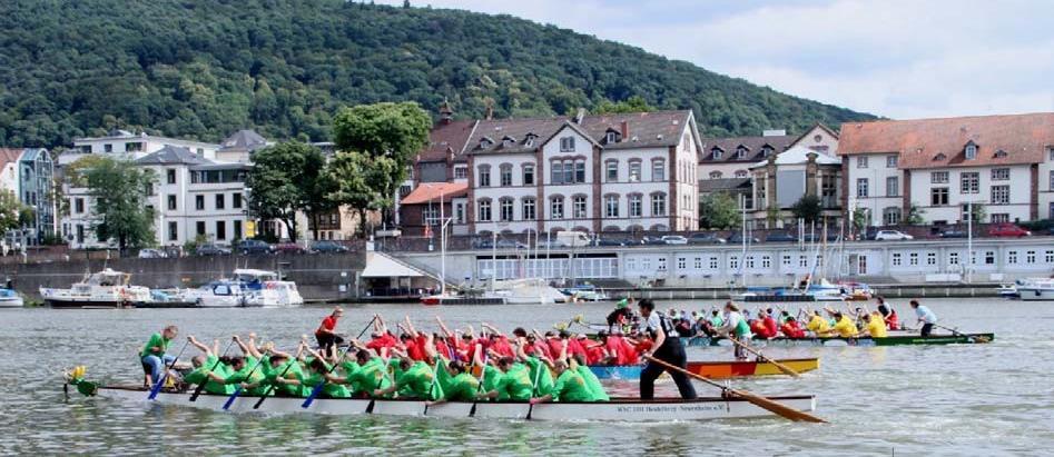 14. Drachenboot-Cup Heidelberg Best Team Building Event 2019 Der Wassersportclub 1931 Heidelberg-Neuenheim e.v. lädt am 6. Juli 2019 zum 14. Heidelberger Drachenboot-Cup ein.