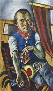 Max Beckmann (1884-1950) setzte sich unter Verwendung künstlerischer Mittel des Expressionismus mit den finsteren Seiten des 20. Jahrhunderts auseinander.