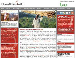 Aus den Arbeitskreisen Mikrofinanz-Wiki in neuem Glanz Webportal bündelt Wissen und lädt zum Mitmachen ein Auf Initiative und unter Mitwirkung von BKU und AFOS- Stiftung hat sich 2010 die