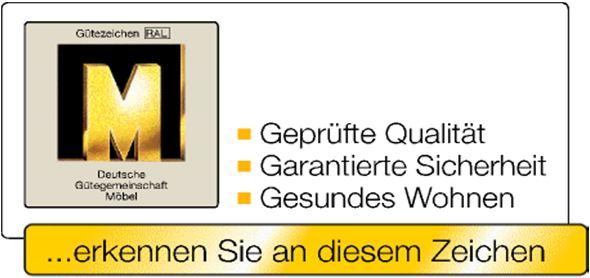 RAOS trägt das Gütezeichen der Deutschen Gütegemeinschaft öbel e.v. RAOS Die Deutsche Gütegemeinschaft öbel e.v. ist ein Zusammenschluß von öbelherstellern und Zulieferfirmen.
