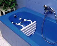 Badewannenverkürzer 4130, Ortopedia Bietet sicheren Halt beim Baden in der Wanne Langenverstellbar Mit Saugfüssen