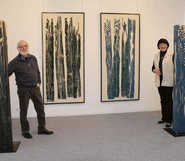 Der 72 jährige Bildende Künstler und Buchautor aus Bochumhat sich schon 1988 in Ahlen an der Ausstellung Schichtwechsel auf der Zeche Westfalen mit beeindruckenden Arbeiten beteiligt.