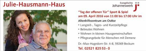 Seit drei Jahren arbeitet der Seniorenservice Goldene Jahre unter Leitung von Barbara Stöveken erfolgreich in Warendorf, jetzt hat er seine Angebote auf Ahlen ausgeweitet.