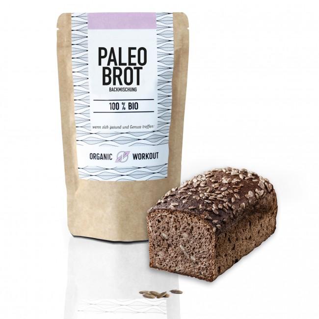 Paleo Brot Backmischung 100% Bio und Natur 300 Gramm glutenfrei eiweiss- und