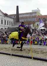 Aktuelles Und er bewegt sich doch: Roland(e) in Aktion Donnernde Hufe auf dem historischem Marktplatz: Das erste Rolandreiten in der Stadt Haldensleben zog weit mehr als 1000 Besucher in seinen Bann.