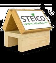 Ob Konstruktions materialien oder Dämmstoffe: STEICO Produkte tragen eine Reihe ange sehener Qualitätssiegel.