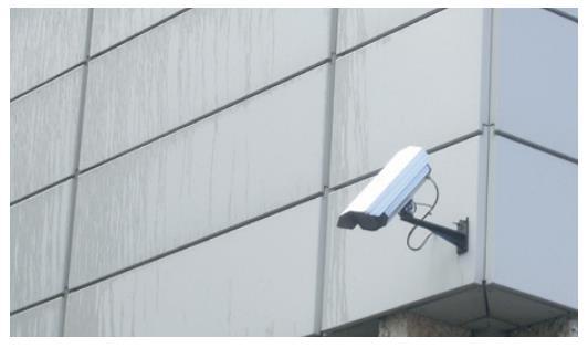 Hinweisschild Videoüberwachung UND verantwortliche Stelle Überwachungskamera - Keine Videoüberwachung des