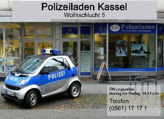 PP Nordhessen Sie finden uns im: Polizeiladen Kassel Wolfsschlucht 5 34117 Kassel Telefon: 0561 / 17 17