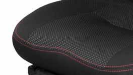 UnitedSeats fabric trim Seat width of 510mm Mechanical lumbar support Adjustable backrest