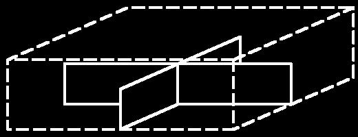 eimöbel mit Einrahmung (inkl. schwarze, runde und höhenverstellbare Füße, H 2 cm) 1. Fronten 2. Korpus, Oberplatte 3.