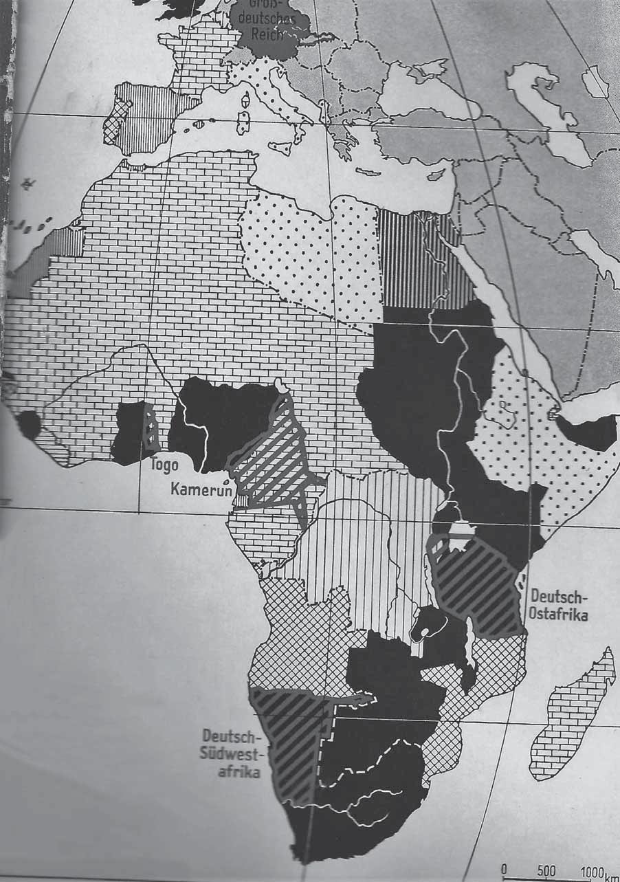 Politische Aufteilung des afrikanischen Kolonialraums, in: