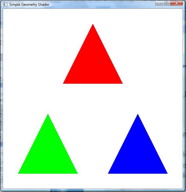 Beispiel aus Eins mach Drei Geometry Shader: