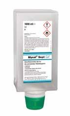 Myxal Sept Gel Myxal Sept Gel ist ein alkoholisches, parfüm- und farbstofffreies, rückfettendes Gel zur hygienischen Händedesinfektion. Das Produkt wirkt bakterizid (inkl.