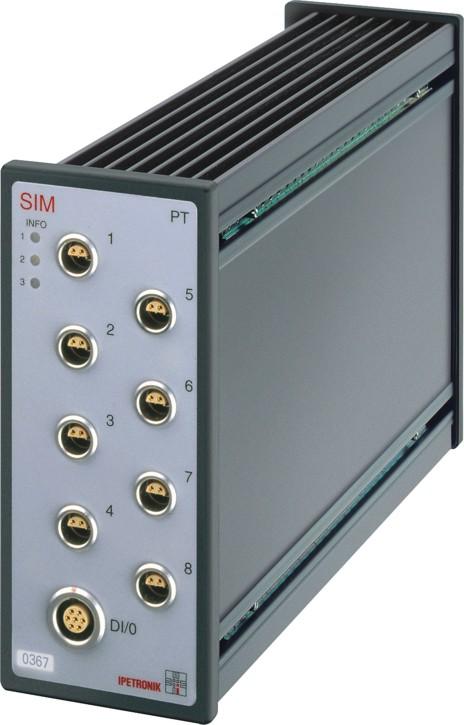 Messhardware SIM-PT100 / SIM-PT200 8 analoge Temperatur-Messeingänge Für 4-Leiter