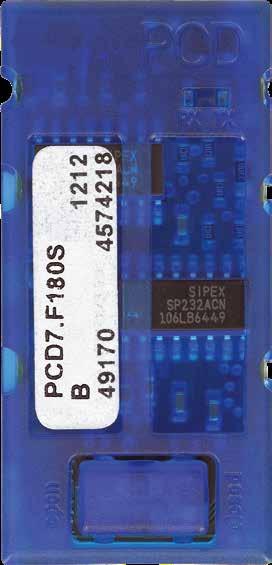 PCD2.F2xxx Serielle Schnittstellen e Serielle Schnittstellenmodule PCD7.FxxS für auf dem eingeschaltet werden.