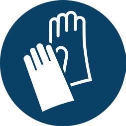 In der Betriebsanweisung finden Sie Hinweise dazu, welche Schutzhandschuhe für Ihre Tätigkeiten geeignet sind.