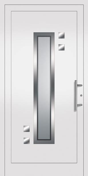 10077-1, Tür 1200 x 2250 mm mit abgebildeter Türfüllung (Glasfalz) Modell 5201