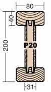 ähnliche Einsätze, vor allem in Kombination mit Kletterschalung und beim Schalen hoher Gebäude Wichtigste Elemente des Systems: die stabilen P20 Holzträger, die Mehrzweckriegel,