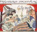 bilder: akg-images / Pictures from history (2) Krieg von anfang an: türkische miniatur aus dem Epos»leben des Propheten mohammed«(18.