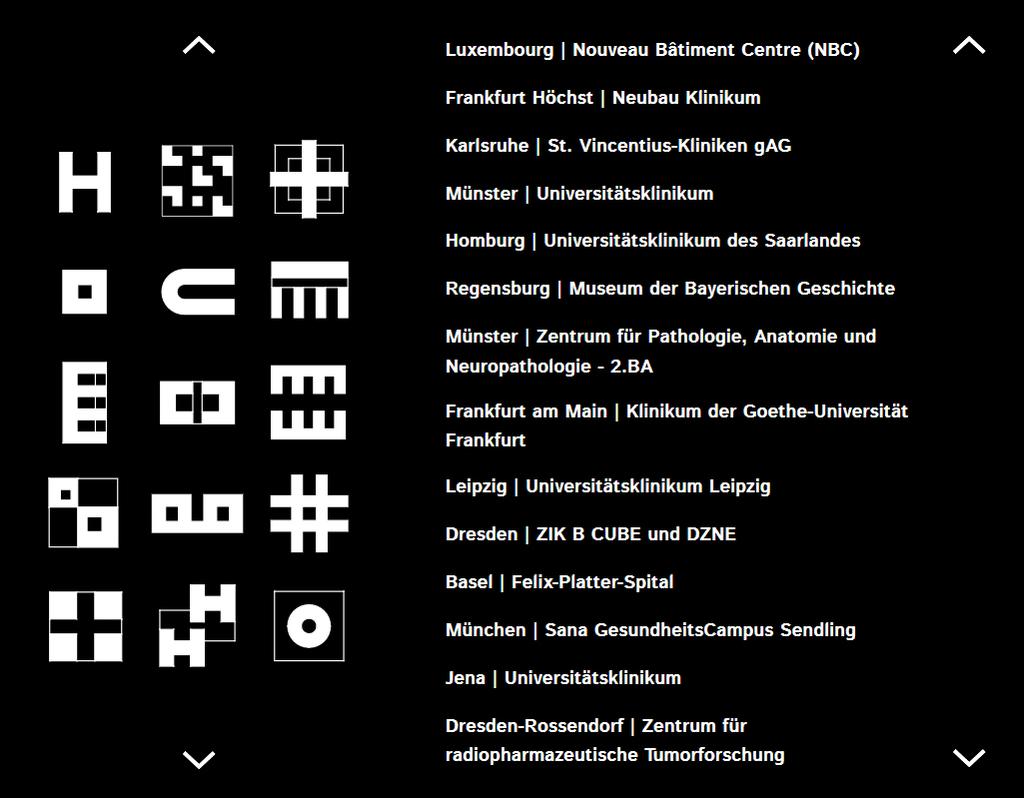 TYPOLOGIE Unsere Entwurfsprozesse sind die Suche nach dem Wesentlichen jeder Aufgabenstellung. Seit Jahren setzen wir uns konzeptionell mit Krankenhausbauten auseinander.