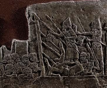 K apitel 2: Sauls Kriege Assyrischer Krieger Ochsengespann: Seine erste große Bewährungsprobe besteht