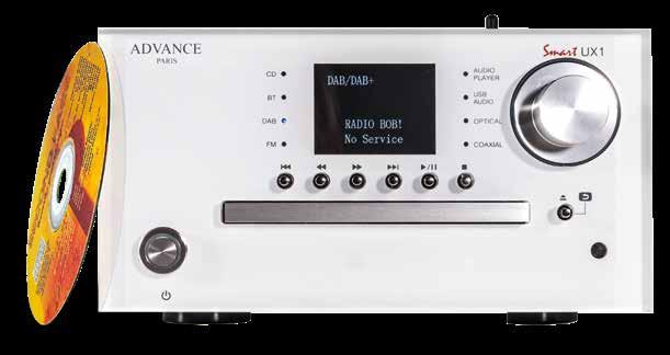 UX1 990,- AX1 690,- DX1 690,- UX1 ADVANCE PARIS - High Resolution Streamer & CD-Player AX1 ADVANCE PARIS - Stereo-Vollverstärker DX1 ADVANCE PARIS - DSD - Digital Audio Converter Schnelles Setup per