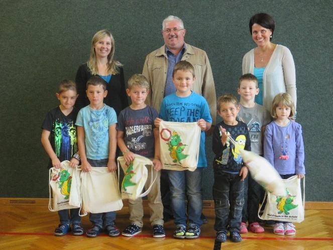 September begannen sieben Kinder an unserer Volksschule ihre Schullaufbahn.