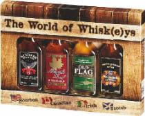 70 / l) 24. 99 1 Glas gratis The World of Whisk(e)ys Bourbon, Canadian, Irish oder Scotch Whisk(e)y 4 x 0,04 Liter (3.12 / 100 ml) 40% Vol. 18 14.
