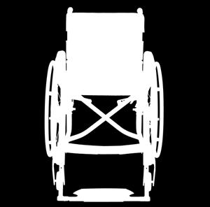Das steife Vorderteil macht aus dem küschall Ultra-Light einen sehr robusten Rollstuhl, dessen Starrheit und Fahreigenschaften mit einem Starr-Rahmen-Rollstuhl