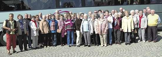 Mein Verein 35 Mistelbach Senioren der Gemeinde Auf eine stolze Jahresbilanz 2011 konnte Gemeinderat und Seniorenbeauftragter Horst Bayer hinsichtlich der unter seiner engagierten Regie stehenden