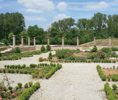 Ingbert Gärten: Bagatelle bei Seelbach: Areal der einstigen Schloss- und Parkanlagen von Prinz Philipp von der Leyen mit der Schweizerei, um 1788 gebaut, wenige Jahre später wieder zerstört