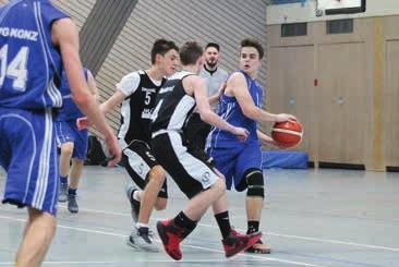 Björn Grünewald Tel. 0173/4717887 basketball@tgkonz.de Basketball Rheinland-Meisterschaft der U16 in Montabaur Am 14.01.2017 stand die Austragung der diesjährigen Rheinlandmeisterschaft im Basketball für die U16 an.