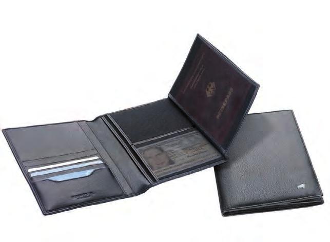 / BUSINESS CARD HOLDER 2 Kartenfächer 10,6 x 7 cm 91150 BRIEFTASCHE /