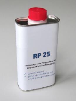 5. Abrundung Für das schönste Endergebnis empfehlen wir die Anwendung unserer speziellen Reinigungs- und Pflegepolitur Polish RP 25.