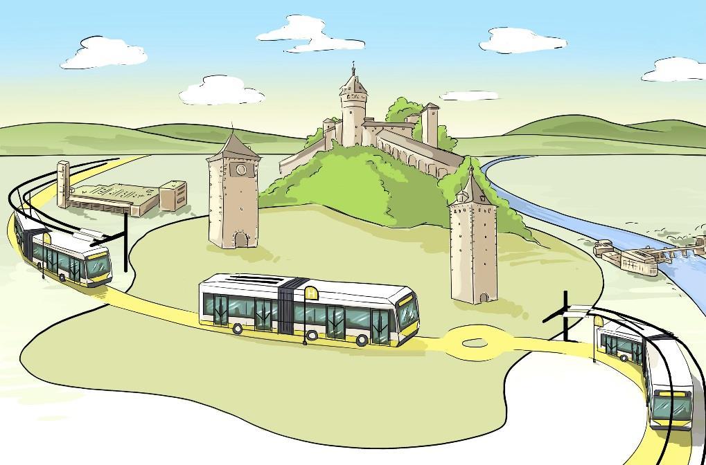 1. Zusammenfassung Im Rahmen der Traktions- und Elektrifizierungsstrategie der Verkehrsbetriebe Schaffhausen (VBSH) sollen die bestehenden Trolleybusse mit einer Traktionsbatterie auf die