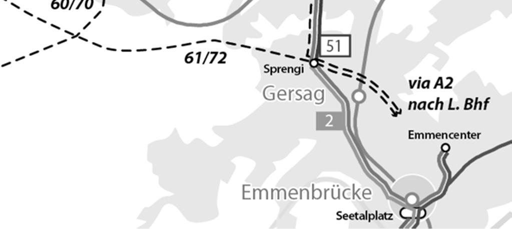 S-Bahn 72 60 61 Mehrverkehr auf Autobahn: Stau-